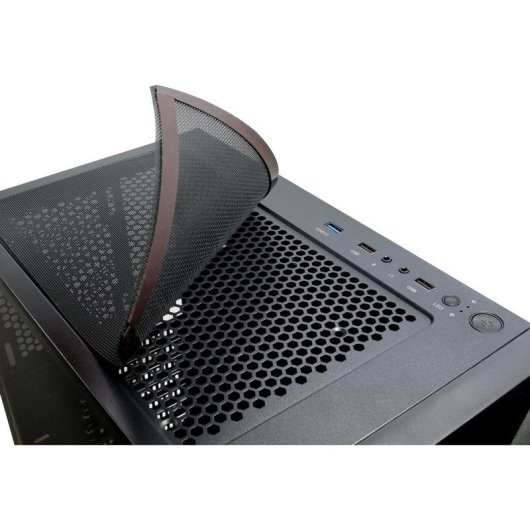 PC-Gehause Inter-Tech IT-3306 CAVY Tower ATX Schwarz Acryl RGB