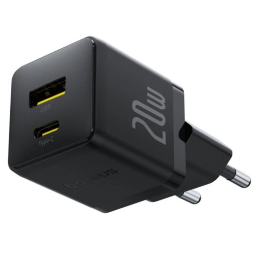 Cargador Baseus Palm USB-C USB-A 20W