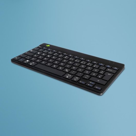 Clavier R-Go Tools Compact Break sans fil ergonomique QWERTZ allemand