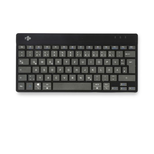 Clavier R-Go Tools Compact Break sans fil ergonomique QWERTZ allemand