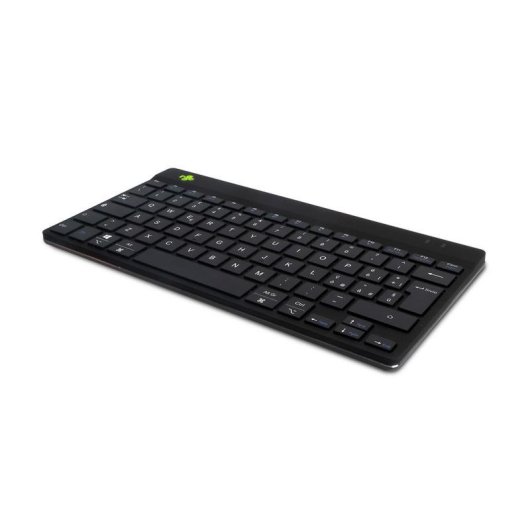 Tastatur R-Go Tools Compact Break kabellos mit Pausensoftware Italienisch