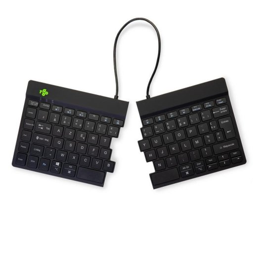 Clavier R-Go Tools Split Break magnétique ergonomique sans fil AZERTY français