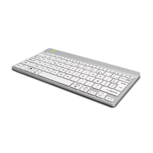 Tastatur R-Go Tools Compact Break kabellos ergonomisch AZERTY Französisch