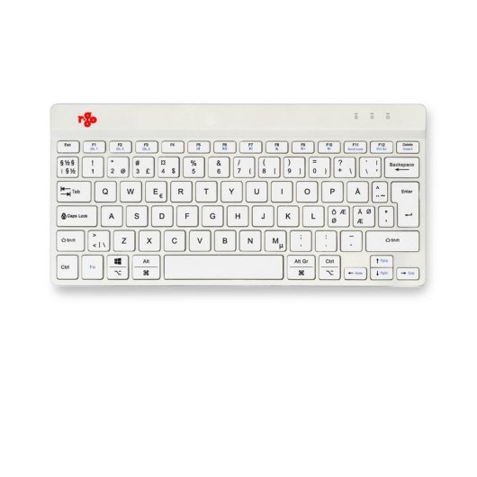 Tastatur R-Go Tools Compact Break kabellos Bluetooth mit Pausen-Software QWERTY Dutch