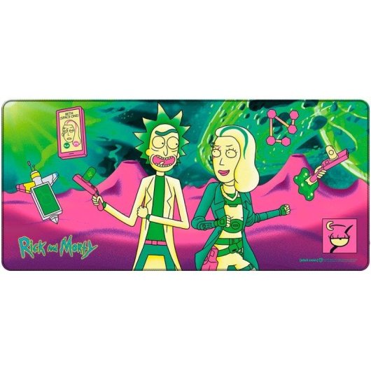 Tapis de souris gaming FS Holding Rick And Morty Space Beth Adventure XL