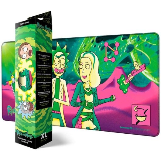 Tapis de souris gaming FS Holding Rick And Morty Space Beth Adventure XL