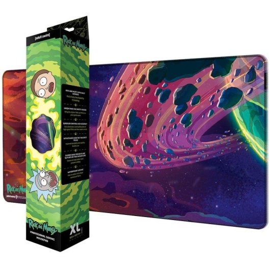Alfombrilla gaming XL Rick and Morty Espacio exterior