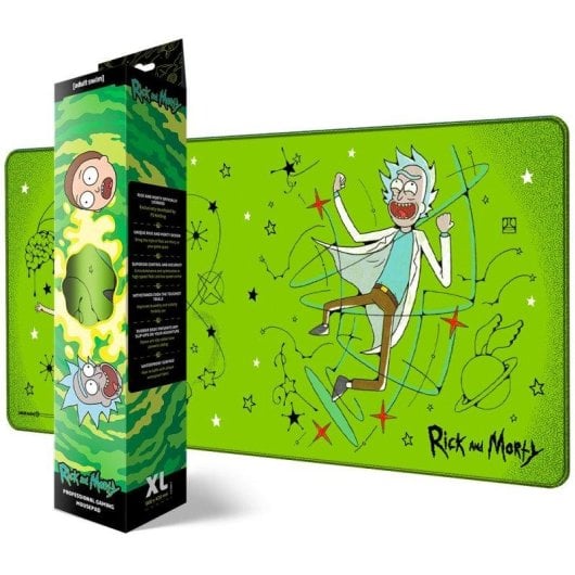 Alfombrilla gaming FS Holding Ltd Rick and Morty Dimension C-137 XL antideslizante 90 cm