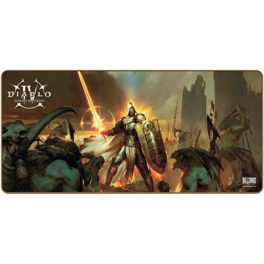 Alfombrilla gaming FS Holding Ltd Diablo IV Lord of Hatred Paladin XL superficie antideslizante