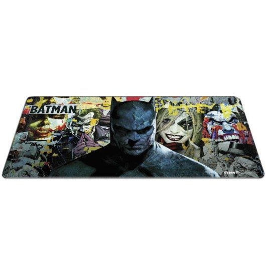 Alfombrilla gaming FS Holding Ltd Batman Torn Collage XL base antideslizante DC Comics