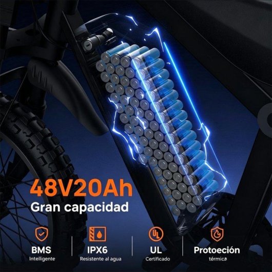 Vehicule electrique Urlife E5 750W 48V 20Ah