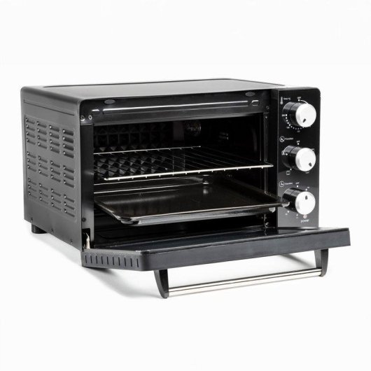 Mini Four Melchioni Family Enjoy 47 47L 1700W Chaleur Tournante Grill Noir