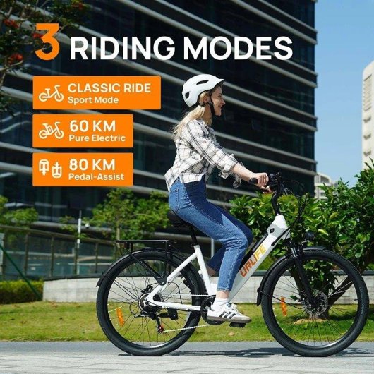 Velo electrique tout-terrain Urlife E26 250W 48V 26 pouces