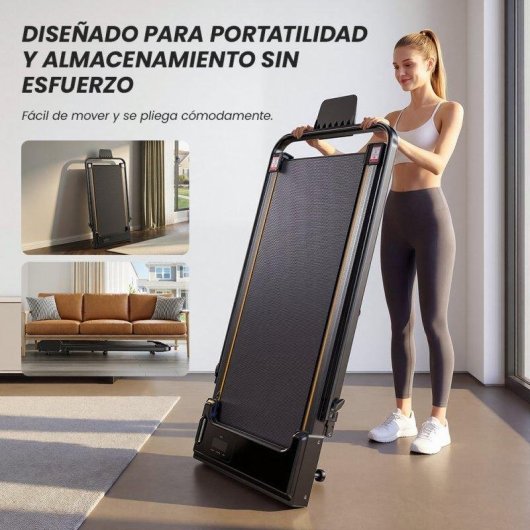 Cinta de correr Formill FT41 2 en 1 2,5HP 10 km/h inclinación 12% plegable