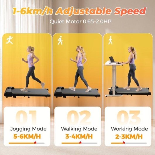 Cinta de correr Formill FT31 Velocidad Regulable 1-6 km/h Pantalla LED
