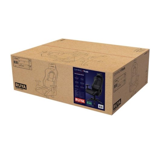 Sedia Gaming Trust GXT 714 Ruya Appoggia Bracci 3D Schiuma Alta Densità