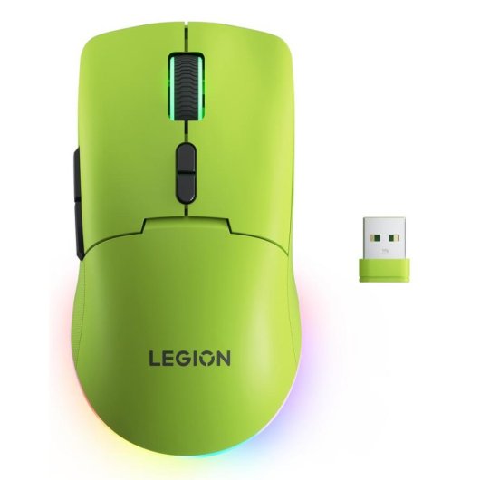 Mouse Lenovo Legion M220 Ambidestro RF Bluetooth USB-C 5000 DPI Verde