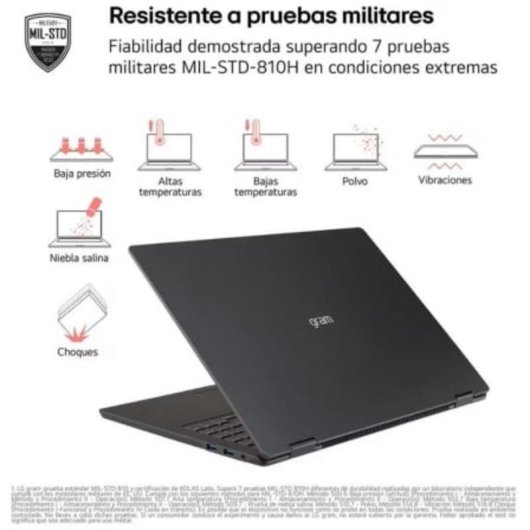 Ordinateur portable LG Gram 17Z90TL-G.AU88BN 17" Intel Core Ultra 7 258V 32GB 1TB SSD Intel Arc Graphics Windows 11