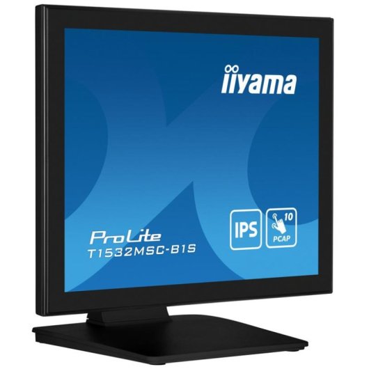 Monitor iiyama ProLite T1532MSC-B1S 15" XGA LCD Táctil Altavoces Integrados Flat TN 8ms
