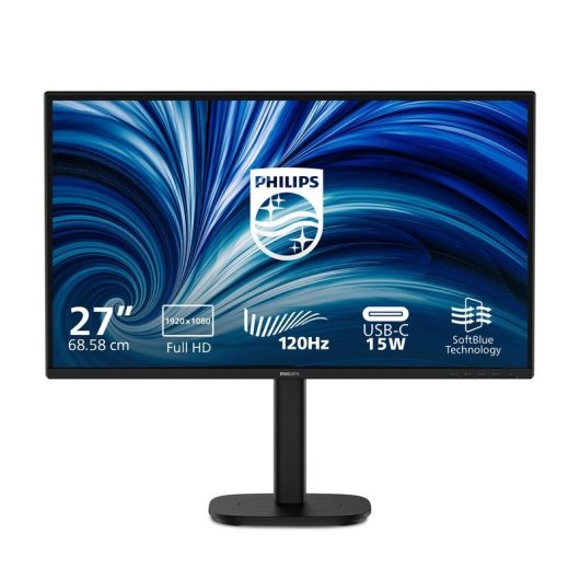 Monitor Philips 27B2N3200J 27" FullHD 120Hz IPS Altavoces Ajuste altura