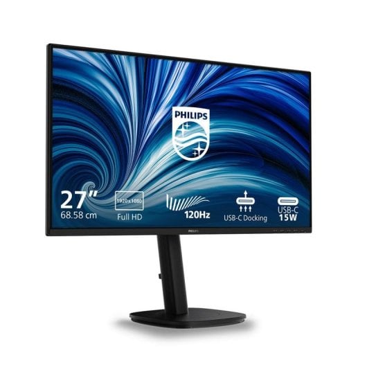 Monitor Philips 27B2U3301 27" FullHD 120Hz IPS Altavoces USB-C Ajustable en altura