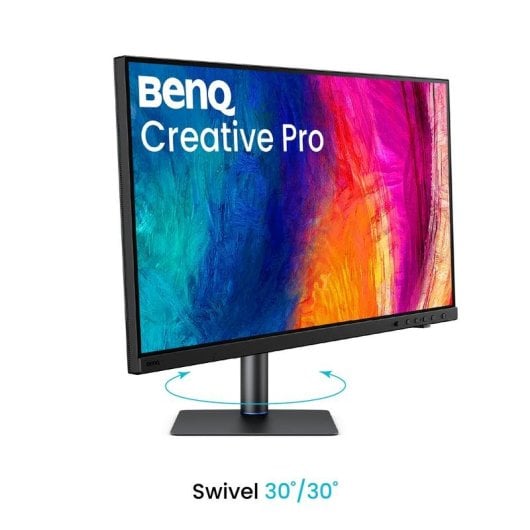 Écran PC BenQ PV3250U 31,5" UltraHD 4K 120Hz IPS HDR600 Hauteur réglable