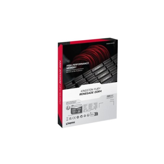 Arbeitsspeicher RAM Kingston FURY Renegade 32GB 2x16GB DDR4 4266MT/s CL19 Schwarz Heatsink Intel XMP