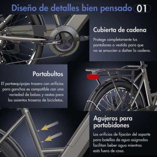 Bicicleta Eletrica FAFREES F26 Pro Suspensao 80mm Bateria 36V 15Ah