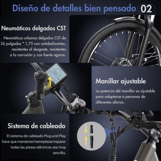 Bicicleta Eletrica FAFREES F26 Pro Suspensao 80mm Bateria 36V 15Ah