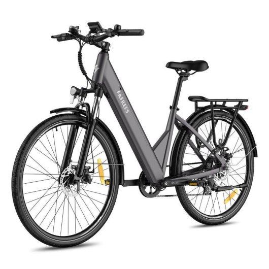 Bicicleta Elétrica Fafrees F28 Pro Motor 250W Bateria 36V 15Ah 27,5 Polegadas Cinzento