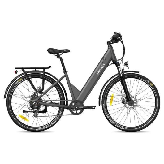 Bicicleta Elétrica Fafrees F28 Pro Motor 250W Bateria 36V 15Ah 27,5 Polegadas Cinzento