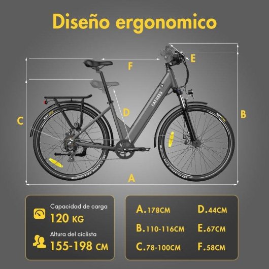 Bicicleta Elétrica Fafrees F28 Pro Motor 250W Bateria 36V 15Ah 27,5 Polegadas Cinzento