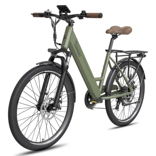 Bicicleta Elétrica Fafrees F26 Pro 250w 36v 15ah 26" Verde Urbana