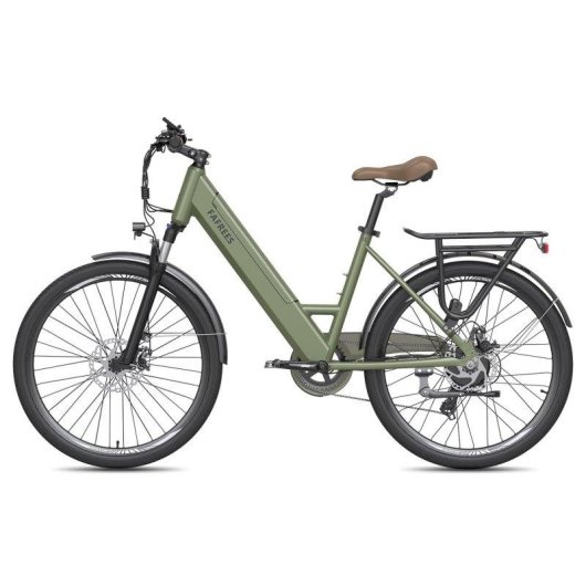 Bicicleta Elétrica Fafrees F26 Pro 250w 36v 15ah 26" Verde Urbana