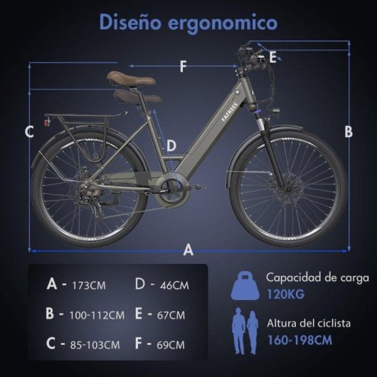 Bicicleta Elétrica Fafrees F26 Pro 250w 36v 15ah 26" Verde Urbana