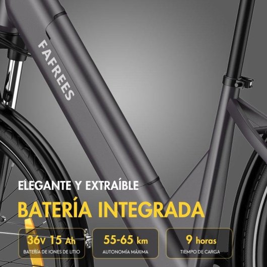 Bicicleta Elétrica Urbana Fafrees F28 Pro 250W 36V 15Ah 27,5 Pneus