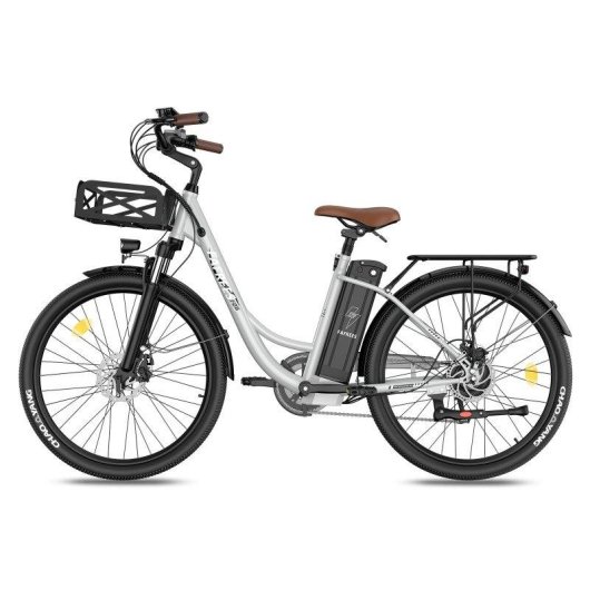 Bicicleta Elétrica Fafrees F26 250W Bateria 36V 25Ah Amortecida