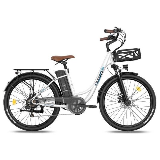 Bicicleta Elétrica Fafrees F26 Lasting 250W 36V 25Ah 26" Branco