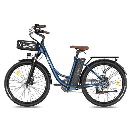 Bicicleta Elétrica Fafrees F26 Lasting 250W 36V 25Ah 26" Azul