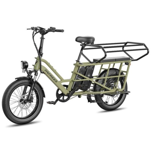 Bicicleta Elétrica Fafrees FF20 CUV Motor 250W Duas Baterias 48V 12Ah 20"
