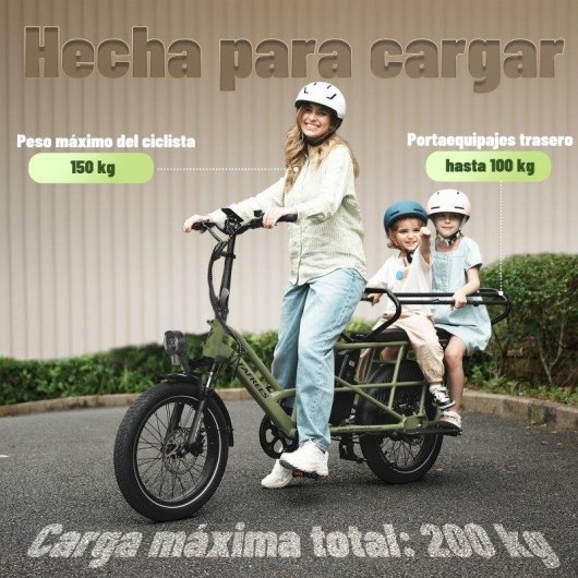 Bicicleta Elétrica Fafrees FF20 CUV Motor 250W Duas Baterias 48V 12Ah 20"