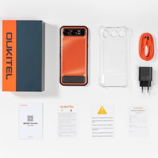 Oukitel WP68 Air 5G 12GB 6,88" Orange 512GB NFC