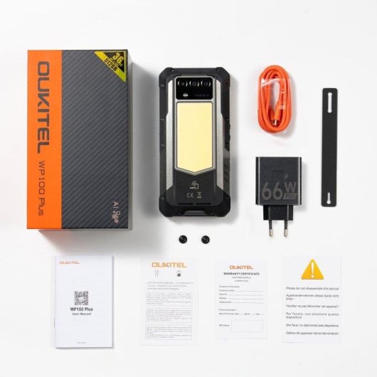 Oukitel WP100 Plus 4G 12GB 512GB 6.8" Orange