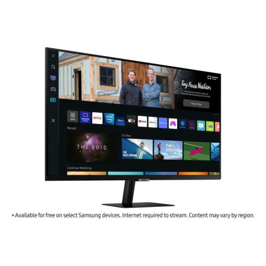 Écran PC Samsung S27BM502EU 27" Full HD 60Hz VA Smart HDR10 Haut-parleurs USB HDMI WiFi
