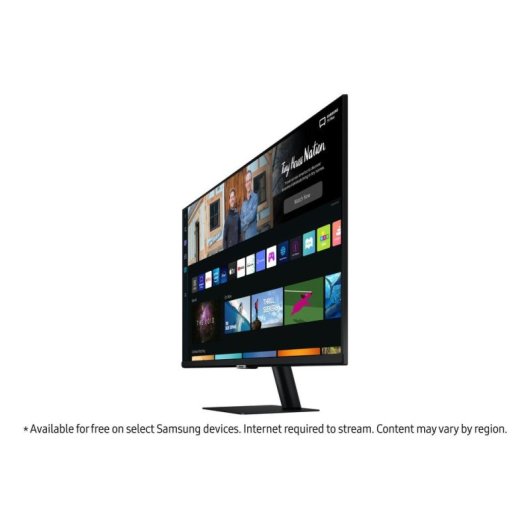 Écran PC Samsung S27BM502EU 27" Full HD 60Hz VA Smart HDR10 Haut-parleurs USB HDMI WiFi