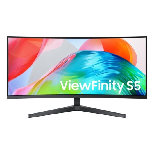 Monitor PC Samsung S55GH 34" Curvo UltraWide Quad HD 120Hz VA FreeSync Premium HDR10 Flicker Free