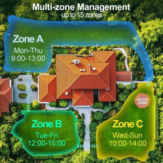 Robot tondeuse Blossom M10 App Control Multizone