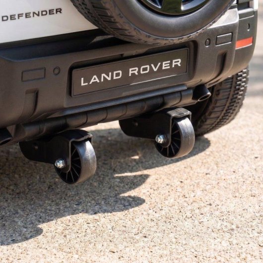 Carrinho eletrico SUV para criancas Land Rover Defender 12V com controlo remoto