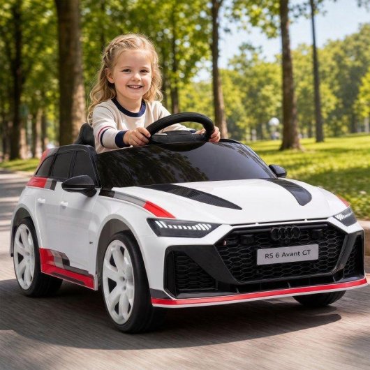 Coche eléctrico infantil Aiyaplay Audi RS 6 Avant GT 12V con mando a distancia