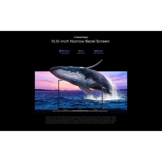 Portátil Chuwi Minibook X 10,51" Intel N150 16GB 512GB SSD Gráfica Intel Windows 11